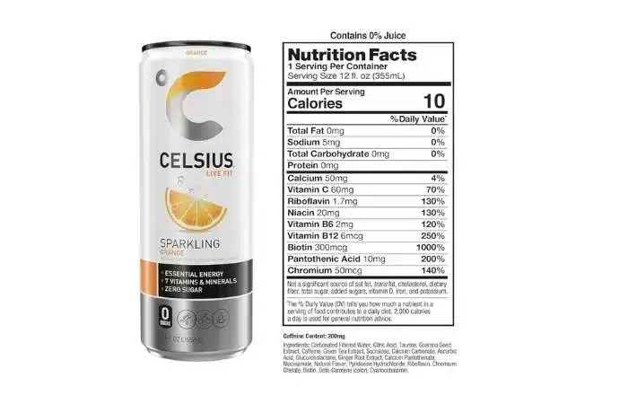 Is Celsius Bad for You? Registered Dietitian Answers 2 celsius nutrition facts jpg