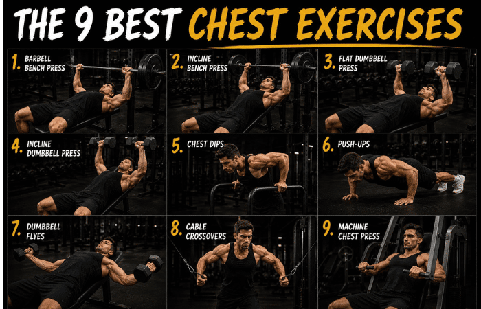 the 9 best chest exercises
