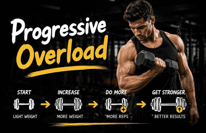 get stronger progressive overload