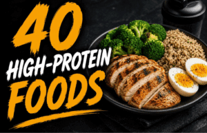 40 high protein foods