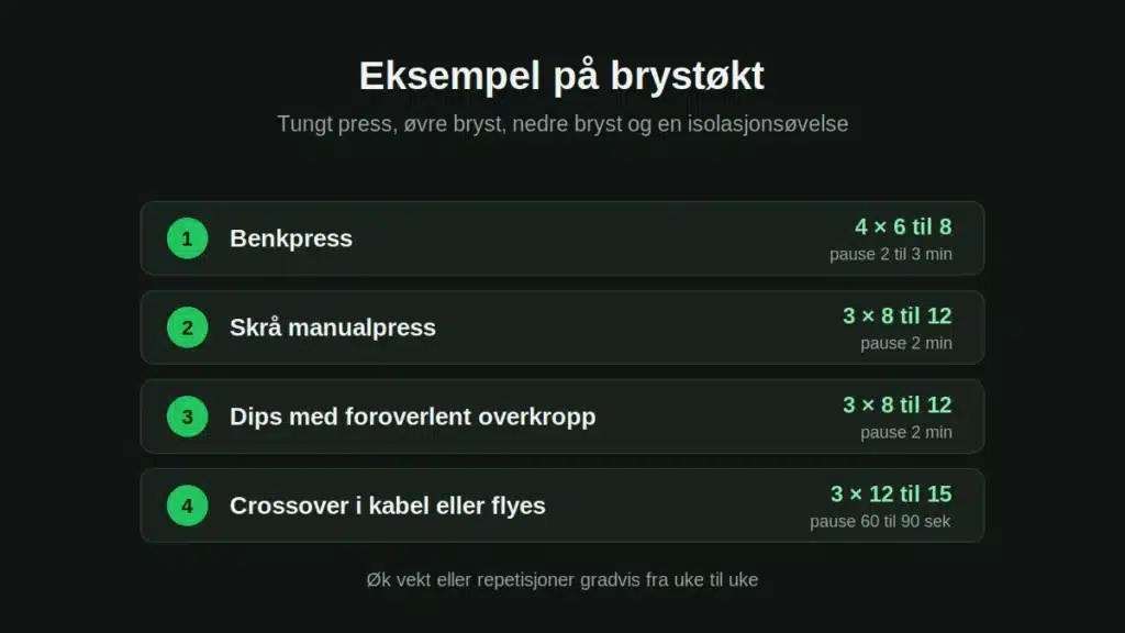 brystovelser eksempel