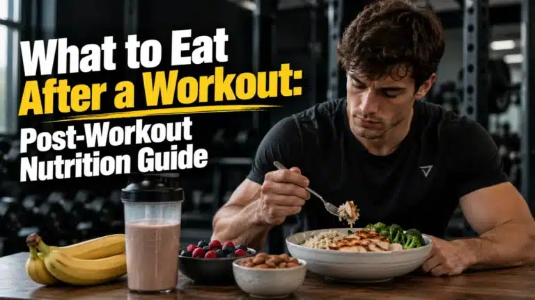 What to eat after a workout: post-workout nutrition guide